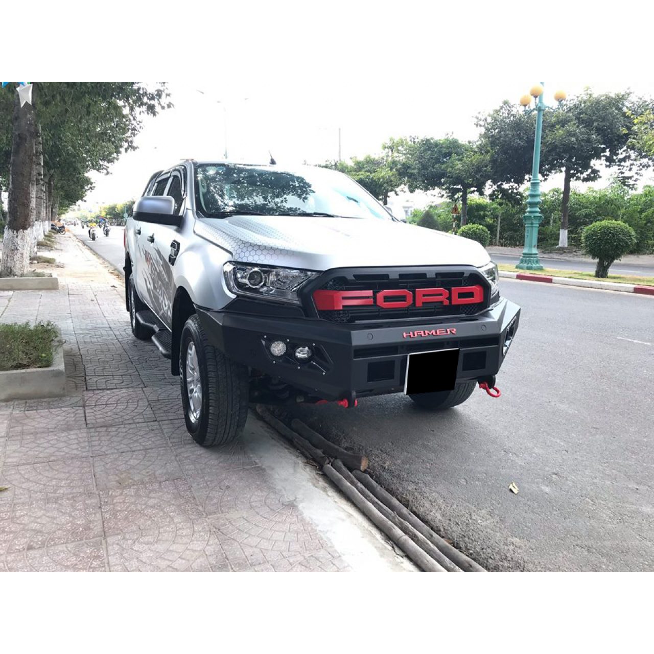 CẢN TRƯỚC HAMER 4X4 CHO FORD RANGER - Hình 1